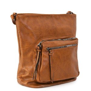 Brown Imitation Leather Bag