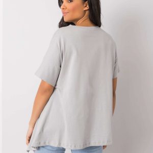 Grey t-shirt Alena RUE PARIS