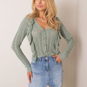 Jordanna RUE PARIS mint sweater