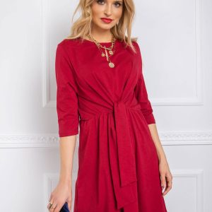 Burgundy Esther dress