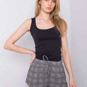 Ravenna STITCH & SOUL Black Plaid Shorts