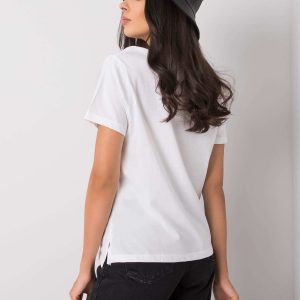 White T-shirt with Betsy applique