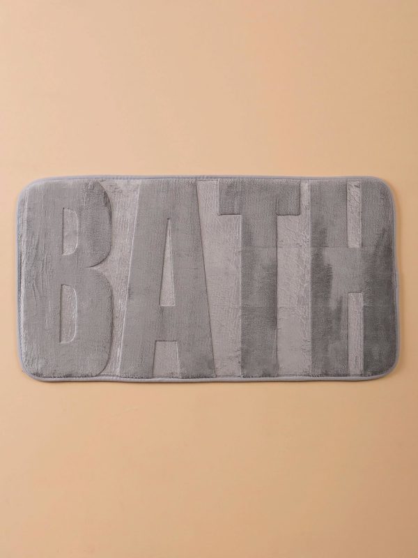 Grey Bathroom Mat