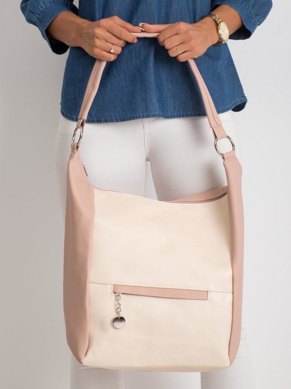 Pud-pink city bag