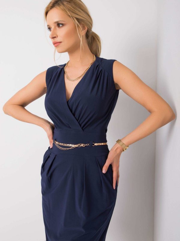 Navy Blue Demi Dress