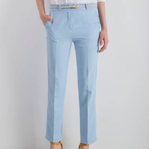 Light blue classic pants