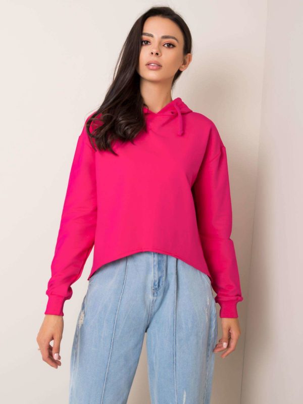 Yasamina Pink Sweatshirt FOR FITNESS