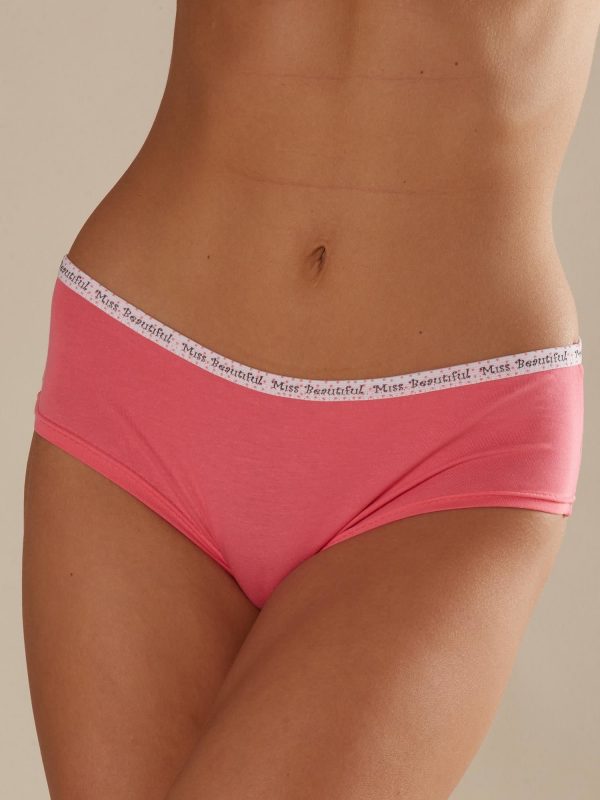 Pink Cotton Panties