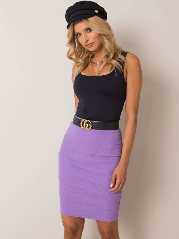 Purple skirt Luna RUE PARIS