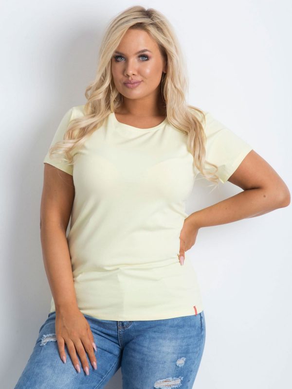 Yellow t-shirt Innocence PLUS SIZE