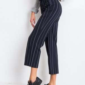 RUE PARIS Navy blue Guessing pants