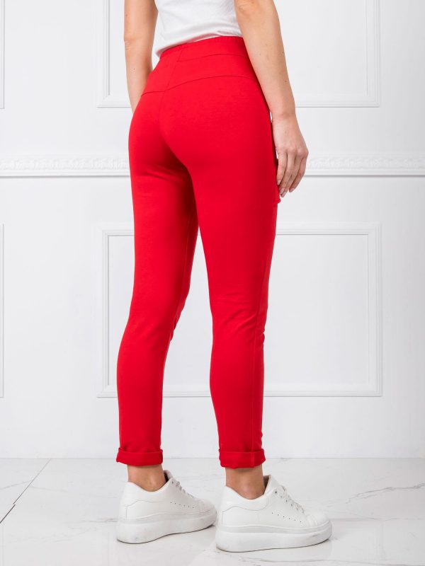 Red pants Ready