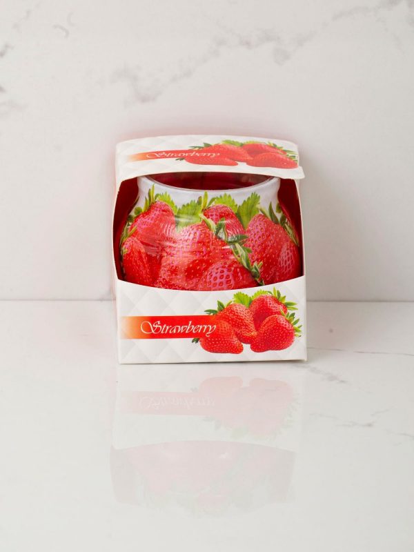 Strawberry Scented Candle