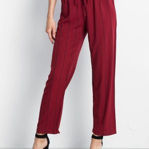 Burgundy pants Rediscover