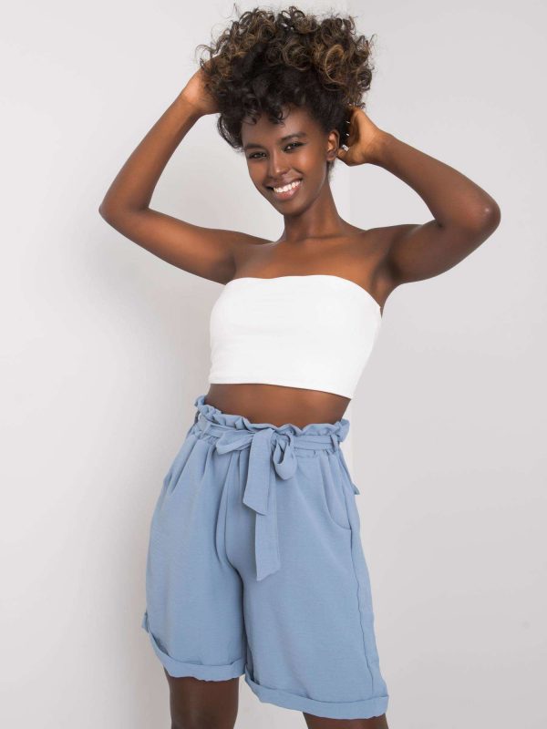 Blue shorts with stripe Adaeh