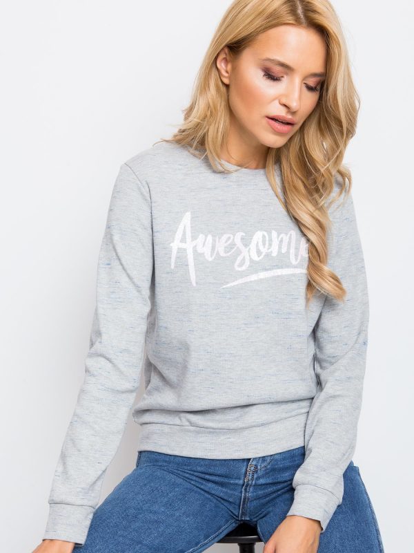 Greet Grey Sweatshirt