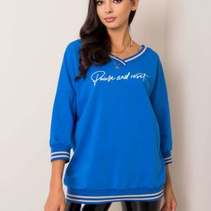 Blue sweatshirt Felice