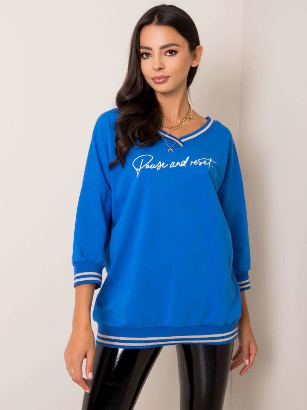 Blue sweatshirt Felice