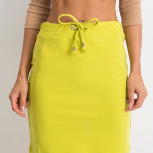 Lime skirt Increasingly