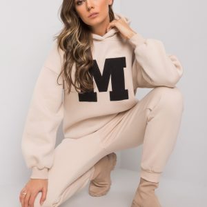 Beige women's sweatsuit set Jaque