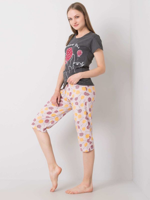 Women's Graphite Pyjamas