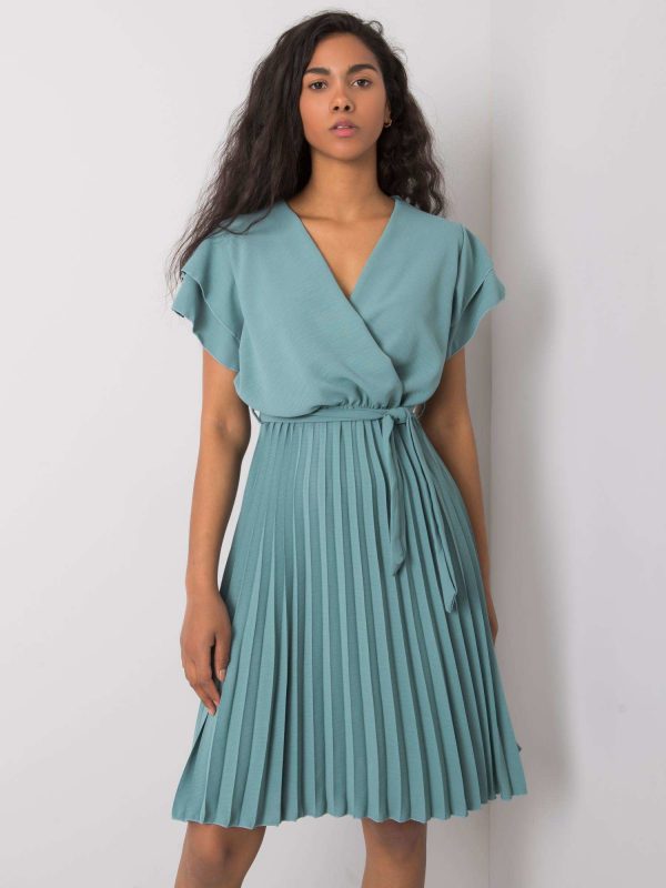 Delaney mint dress