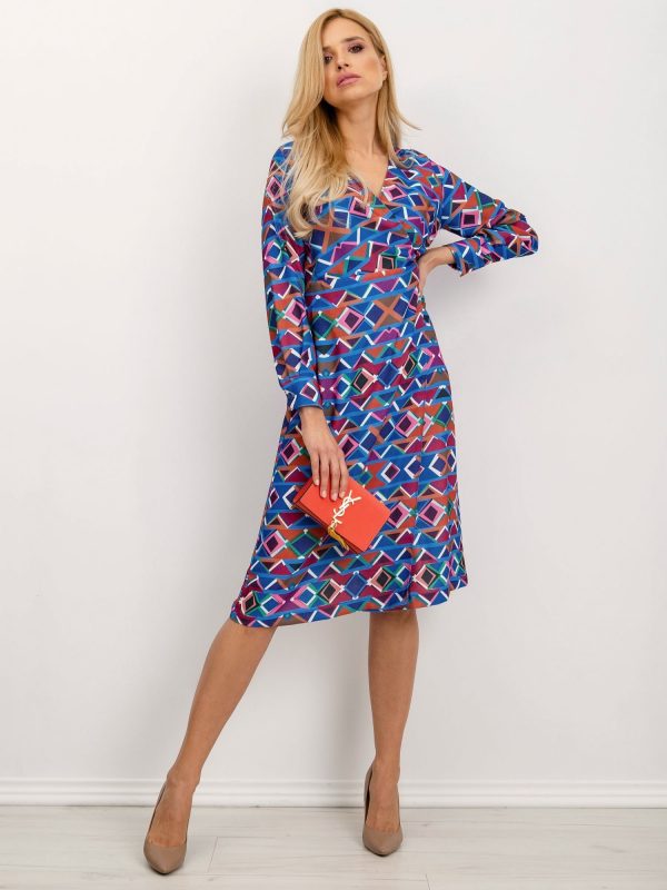 BSL Dress with geometric patterns