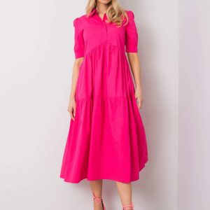 Roselyn RUE PARIS pink dress