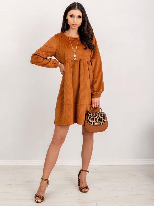 RUE PARIS Light brown dress Viance