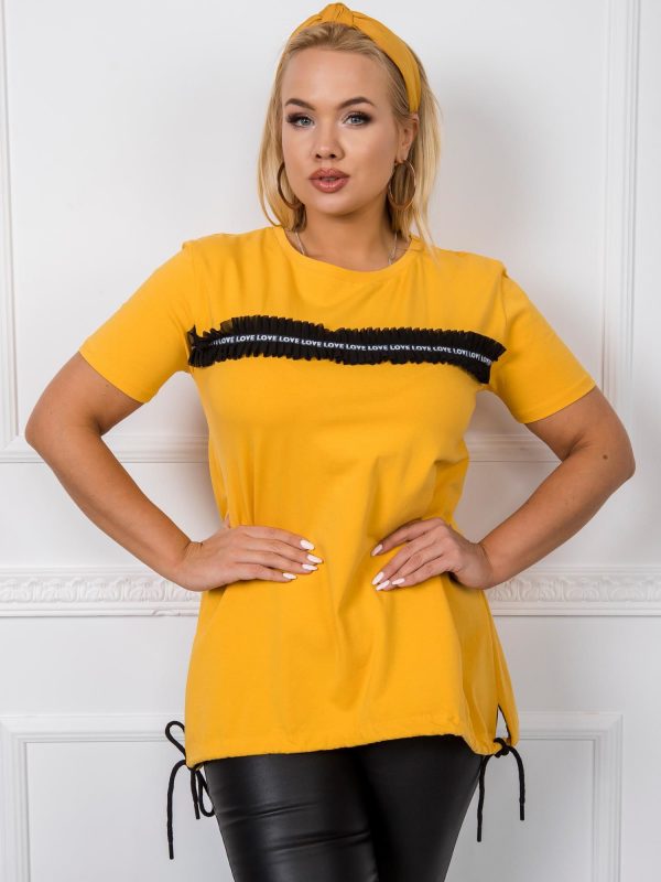 Dark Yellow Avery Blouse