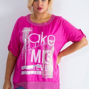 Pink blouse Presence PLUS SIZE