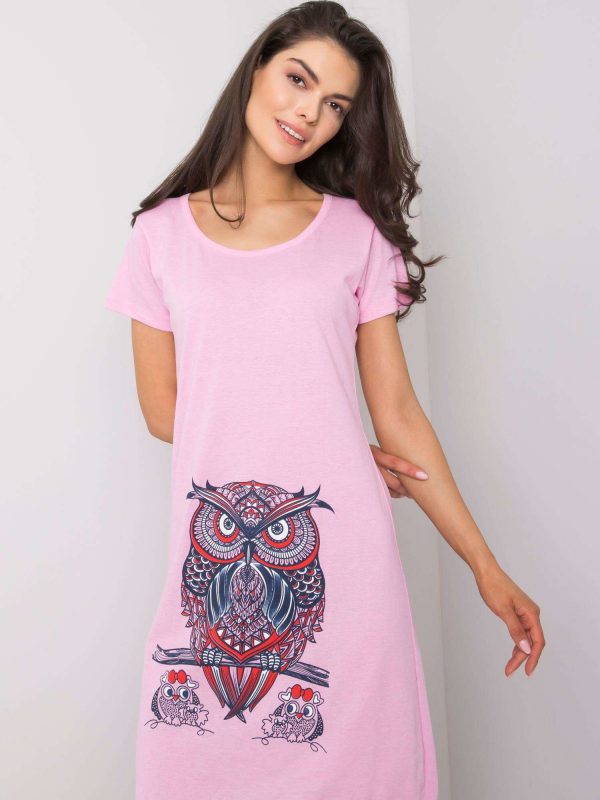 Pink Cotton Nightgown