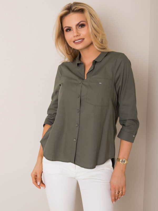 Khaki Shirt Daisy RUE PARIS