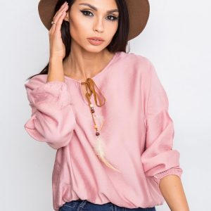 RUE PARIS Pink blouse Several