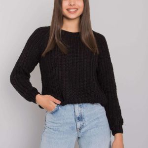 Women's black knitted sweater Grinnell RUE PARIS