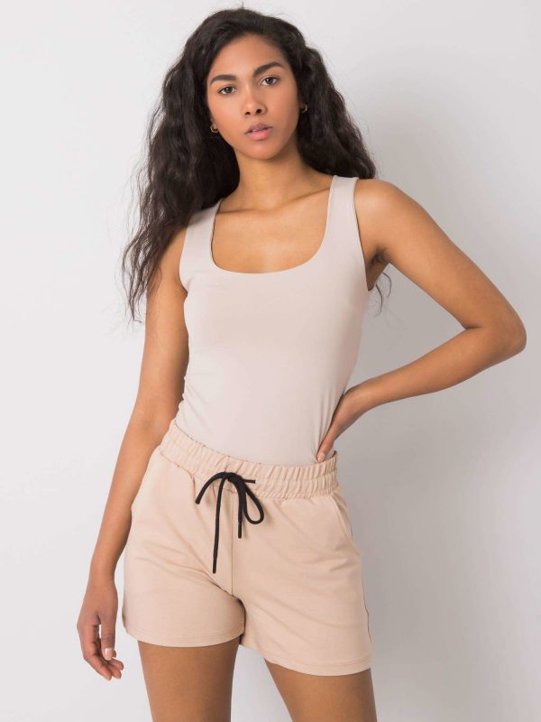 Beige cotton shorts Monique RUE PARIS