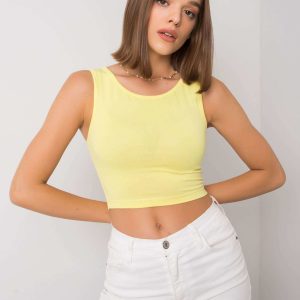 Yellow cotton top Thaisa RUE PARIS