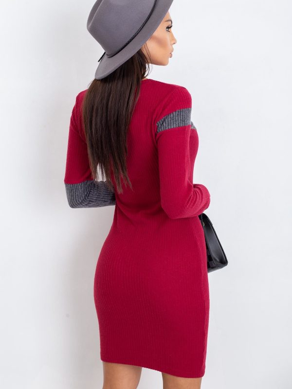 Burgundy Kyle dress