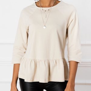 Beige blouse Simone