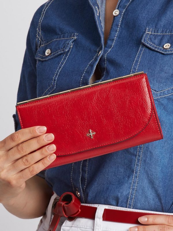 Red Elegant Women's Wallet