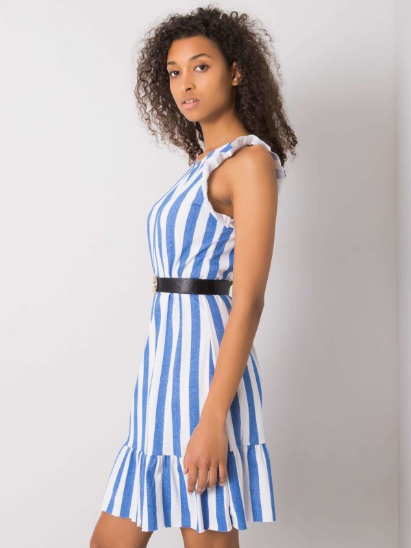 Blue Maude Striped Dress