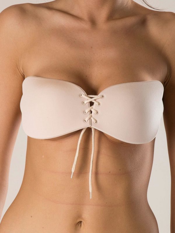 Beige Self-supporting Bra