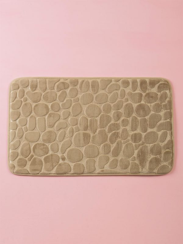 Dark Beige Bathroom Mat