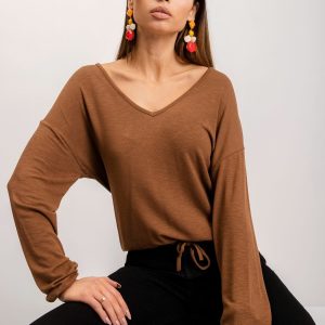 Brown blouse Jules