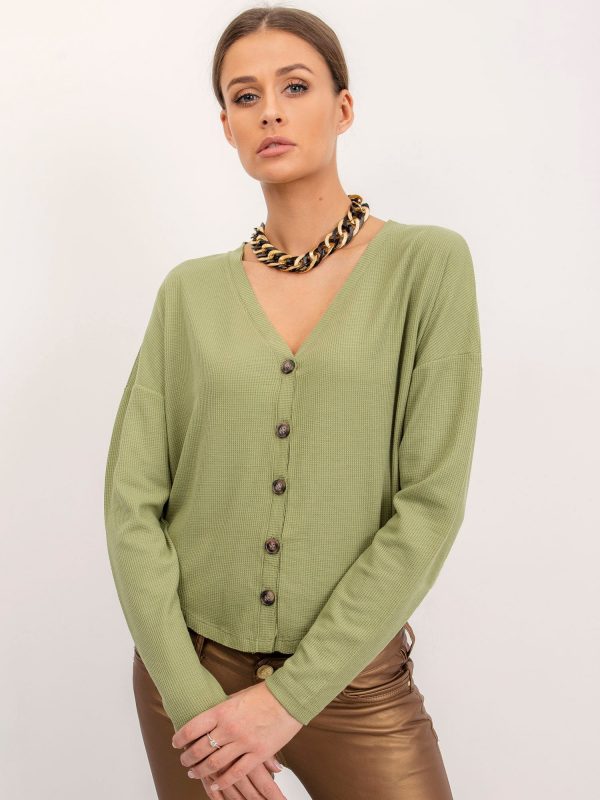 BSL Green Cardigan