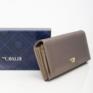 Metallic eco leather ladies wallet