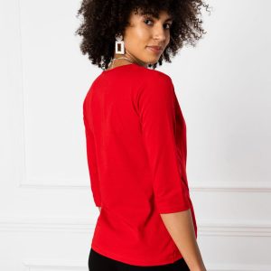 Red blouse Amanda