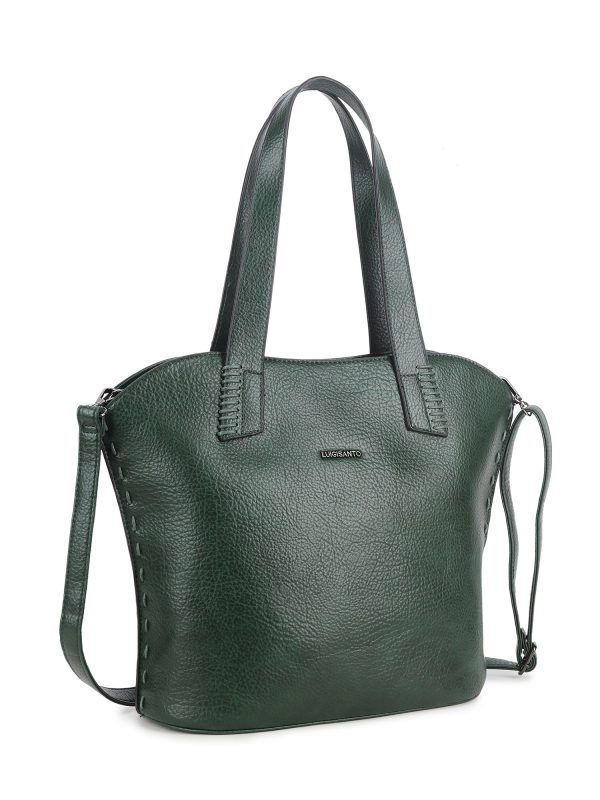 Green big city bag LUIGISANTO