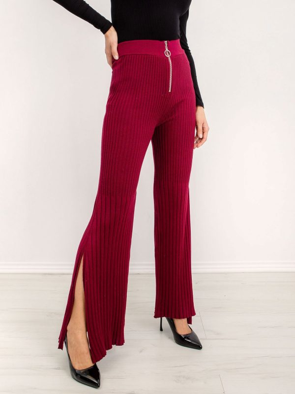 BSL Women's Burgundy Pants