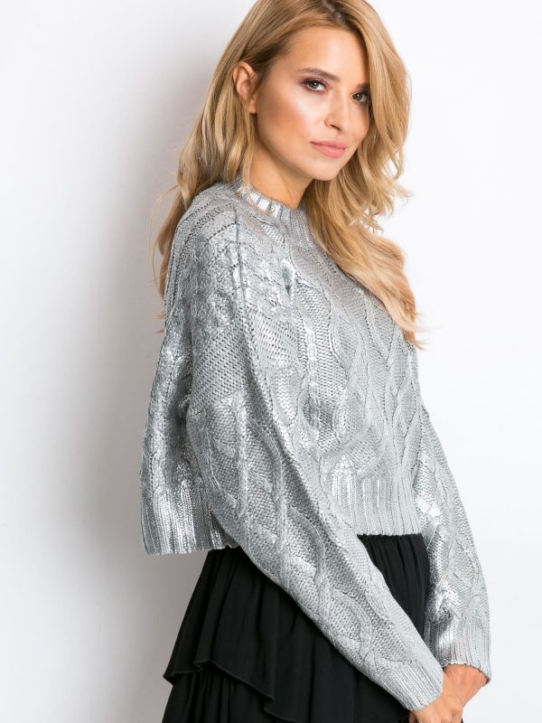 RUE PARIS Silver Pullover Mirror